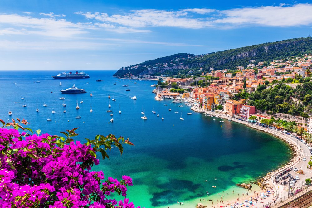 Villefranche,Sur,Mer,,France.,Seaside,Town,On,The,French,Riviera